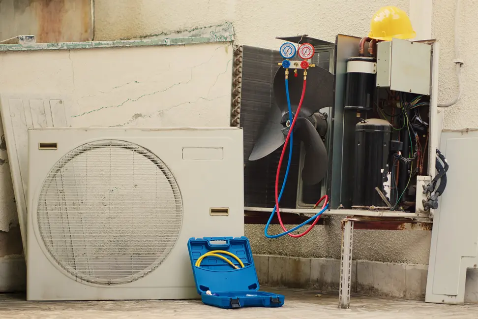 Como ocultar equipamentos hvac